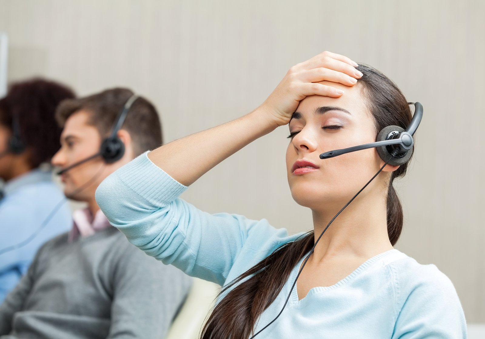 managing stress in customer service